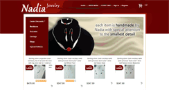 Desktop Screenshot of nadiajewelry.com